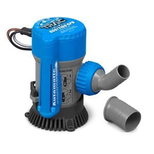 Bilge Pump, Automatic, 800/1100 GPH, 3/4" & 1-1/8" Outlet